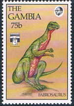 Gambia 1992 Dinosaurs d