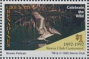 Grenada Grenadines 1995 100th Anniversary of Sierra Club - Endangered Species a