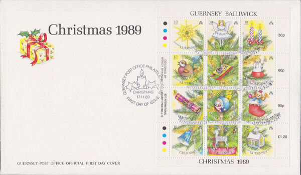 Guernsey 1989 Christmas m