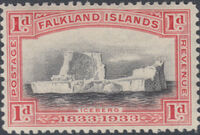 Falkland Islands 1933 100th Anniversary of British Administration b