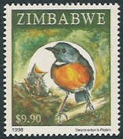 Zimbabwe 1998 Birds f
