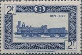 Belgium 1949 Locomotives c