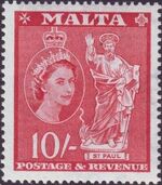 Malta 1956 Elizabeth II p