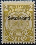 Swaziland 1889 Coat of Arms g