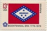 United States of America 1976 American Bicentennial - Flags of 50 States y