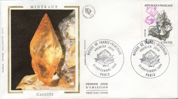 France 1986 Minerals FDCc