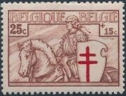 Belgium 1934 Anti Tuberculosis - The Knight b