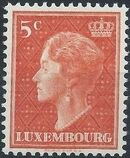 Luxembourg 1951 Grand Duchess Charlotte (3rd Group) a