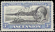 Ascension 1934 George V and Sights of Ascension o
