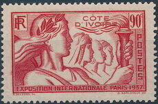 Ivory Coast 1937 Paris International Exposition e