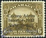 Nicaragua 1932 Stamps of 1914-1932 Surcharged in Black e
