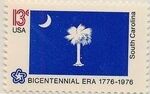 United States of America 1976 American Bicentennial - Flags of 50 States h