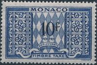 Monaco 1946 Postage Due Stamps i