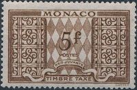Monaco 1946 Postage Due Stamps h