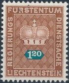 Liechtenstein 1968 Crown j