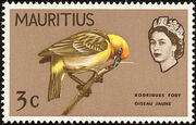 Mauritius 1965 Birds in Natural Colors b