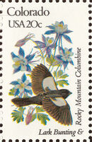 United States of America 1982 State birds and flowers f