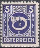 Austria 1945 Posthorn q