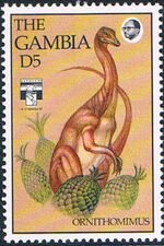 Gambia 1992 Dinosaurs j