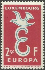 Luxembourg 1958 Europa a