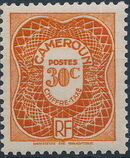 Cameroon 1947 Postage Due Stamps d