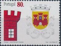 Portugal 1997 Arms of the Districts of Portugal c