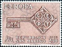 San Marino 1968 Europa a