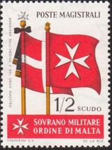 Sovereign Military Order of Malta 1967 Flags of Ancient Languages and from Order i