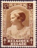 Belgium 1937 Princess Joséphine-Charlotte b