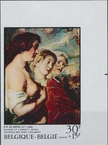 Belgium 1976 400th Birth Anniversary of Peter Paul Rubens l