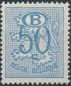 Belgium 1952 Official Stamps (Heraldic Lion with Numeral and B in oval) d