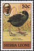 Sierra Leone 1980 Birds k