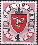 Isle of Man 1973 Postage Due Stamps m