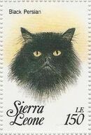 Sierra Leone 1993 Cats of the World p