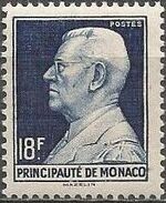 Monaco 1948 Prince Louis II of Monaco (1870-1949) e