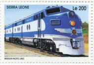 Sierra Leone 1995 Railways of the World d