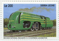 Sierra Leone 1995 Railways of the World ba