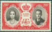 Monaco 1956 Wedding of Prince Rainier III b