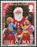 Isle of Man 1979 Christmas and International Year of Child b