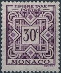 Monaco 1946 Postage Due Stamps b