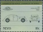 Nevis 1985 Leaders of the World - Auto 100 (3rd Group) m