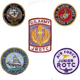 All Junior ROTC branch patches