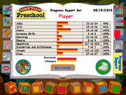 JumpStart Preschool (1998) progress report