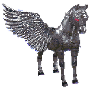 Metallic pegasus