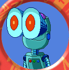 Botley's eyes enlarged (from a JumpStart 3rd Grade Assessment Test idle animation)