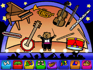 Giggles in the Musical Instruments game