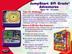 JumpStart Adventures 6th Grade: Mission EarthQuest JumpStart Adventures 6th Grade: Mission EarthQuest
