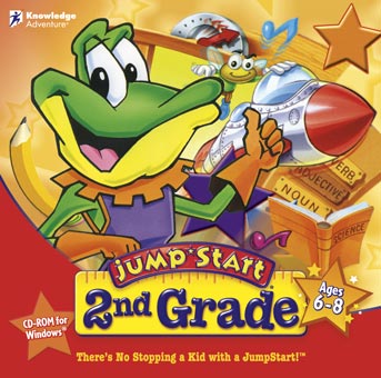 Jump Start Kindergarten, 1998, CD-ROM Windows 95 98 3.1 Learn Computer Game