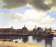 Johannes Vermeer View of Delft