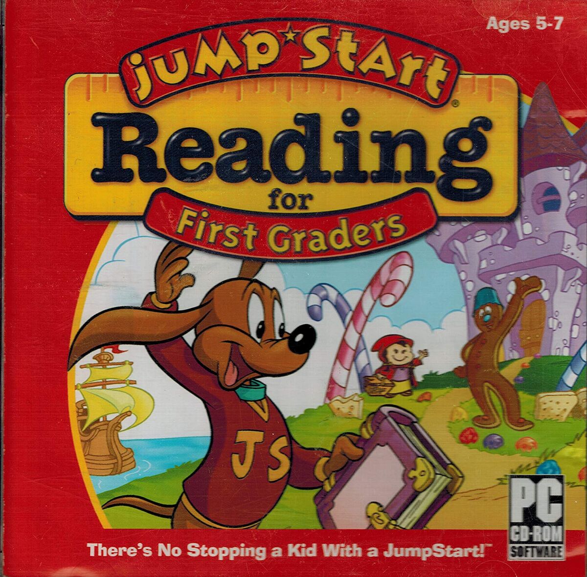 Jump Start Kindergarten, 1998, CD-ROM Windows 95 98 3.1 Learn Computer Game